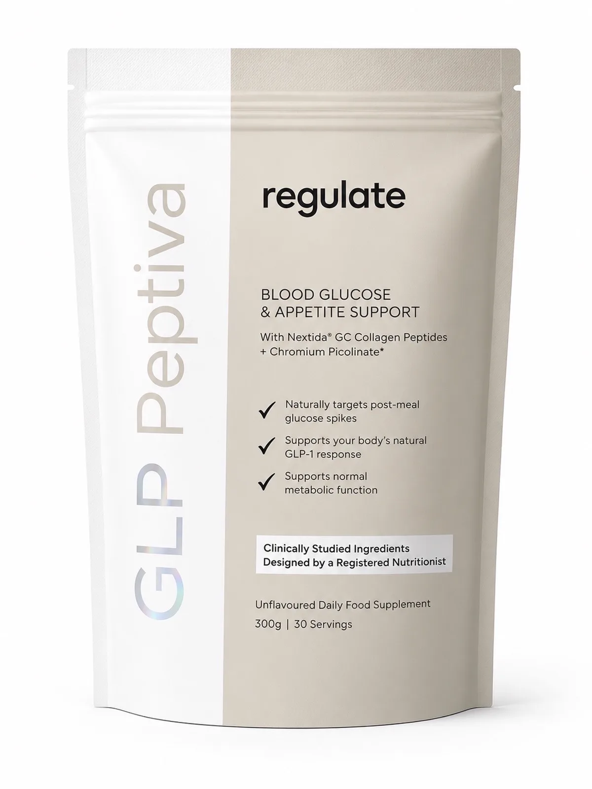Regulate GLP Peptiva pouch — front of pack